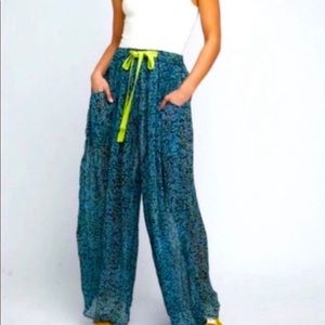 NWT Free People Sleepin In lounge pants Small